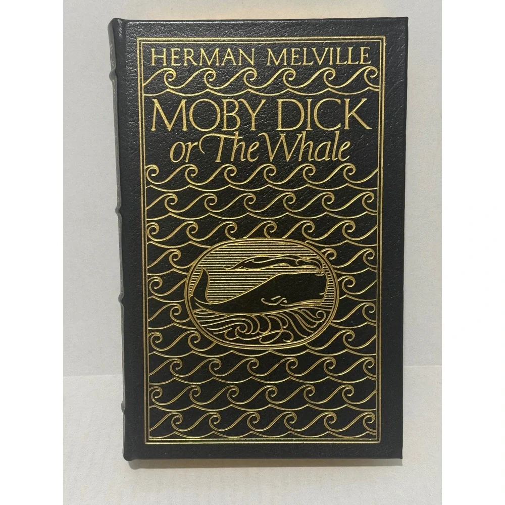 Easton Press Moby Dick Herman Melville Leather Bound Gold Gilt Collector Edition